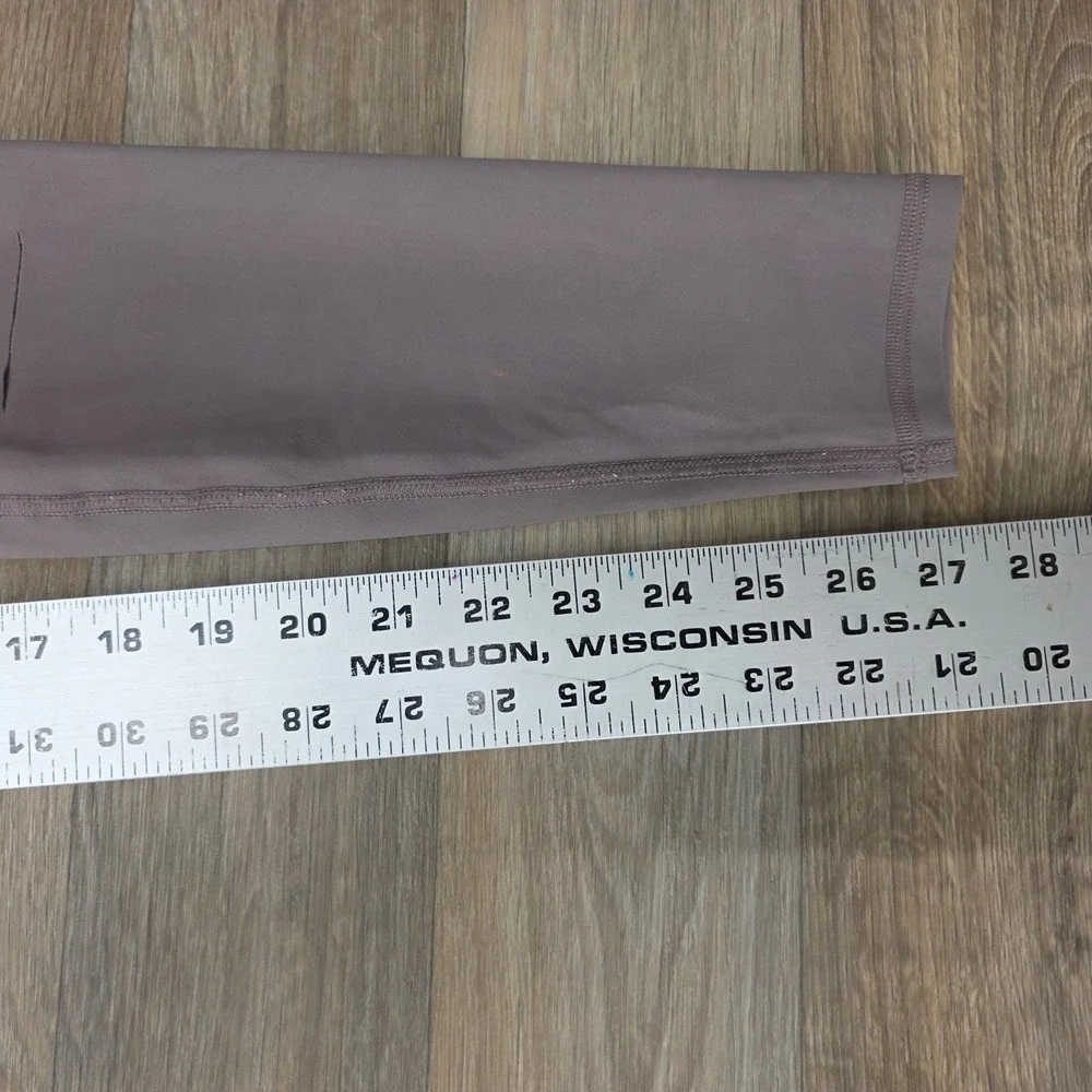 Alo‎ Yoga High Waist Distressed Cutout Leggings Dusty Mauve XS